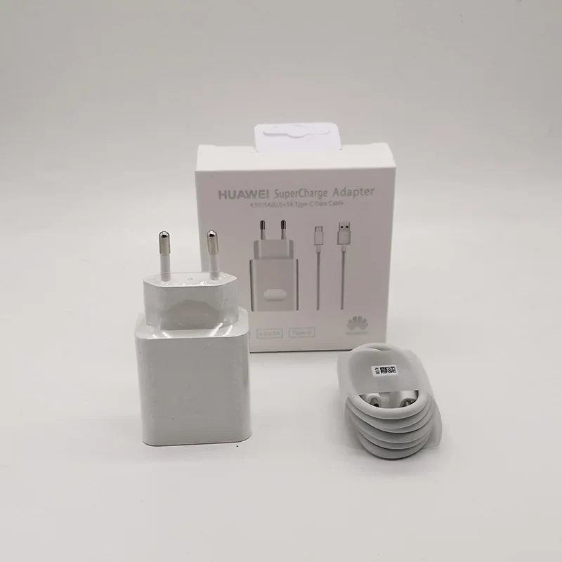 Original Supercharge charger for Huawei P20 p10 pro plus mate 9 10 20 mobile phone charger honor 10 note10 5A super Charge EU