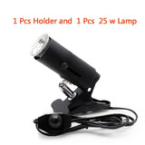 Heating Lamp Holder Clamp UVA+UVB 3.0 Lamp Set for Turtle Reptile Infrared Ceramic Light Bulb E27 Clip-on Base Habitat Lighting