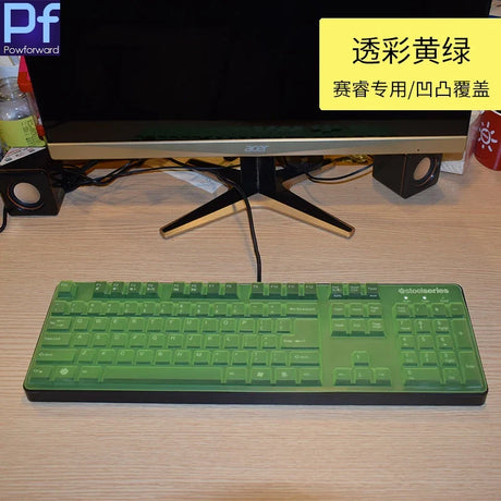 Desktop PC keyboard covers Silicone dustproof clear Keyboard Cover Protector Skin For SteelSeries 6G V2 6GV2 Mechanical