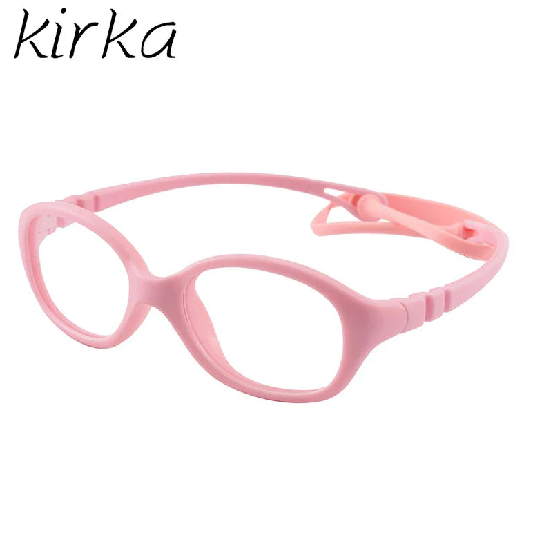 Kirka Kid Glasses Children Kids Eyeglasses Frame Brand Design Kids Cute baby Student Safe Healthy Optical Spectacles Frames TR90