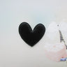 100pcs/lot DIY Velvet Heart padded applique Crafts with Gold stars for headwear bag shoe garment accessories Decoration