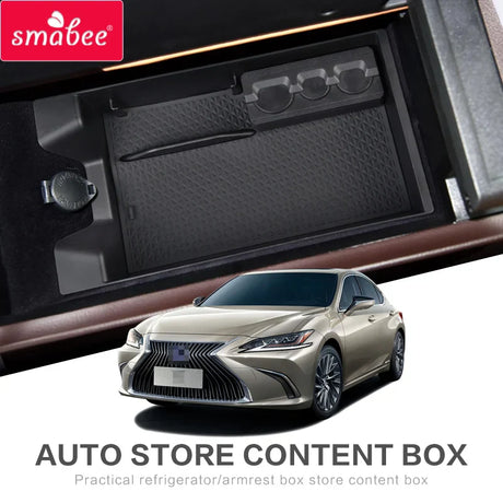 Smabee Armrest Box Storage for LEXUS ES 2018 2019 Stowing Tidying Interior Accessories ES200 ES250 ES300h ES350 200 250 300h 350