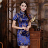 Plus Size 3XL 4XL 5XL 6XL Chinese Qipao Classic Women Satin Cheongsam Oriental Bride Wedding Dresses 2021 New Evening Party Gown