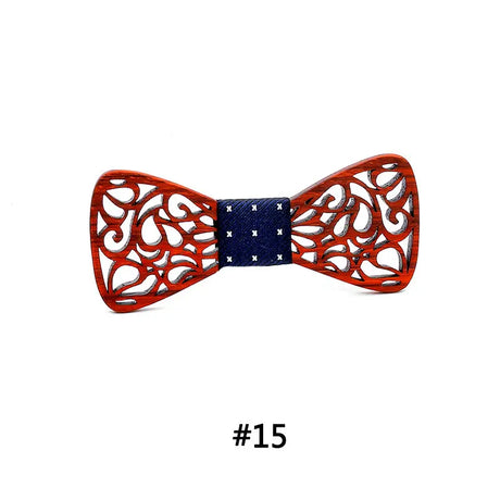 New arrival Fashion Apparel Accessories Ties Boys Wooden Bow ties Kids Children Bowties Butterfly Cravat Wood tie