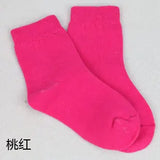 20 Pieces=10 Pairs Children Socks Spring&Autumn Cotton High Quality Candy Colors Girls Socks With Boys Socks 1-9 Year Kids Socks