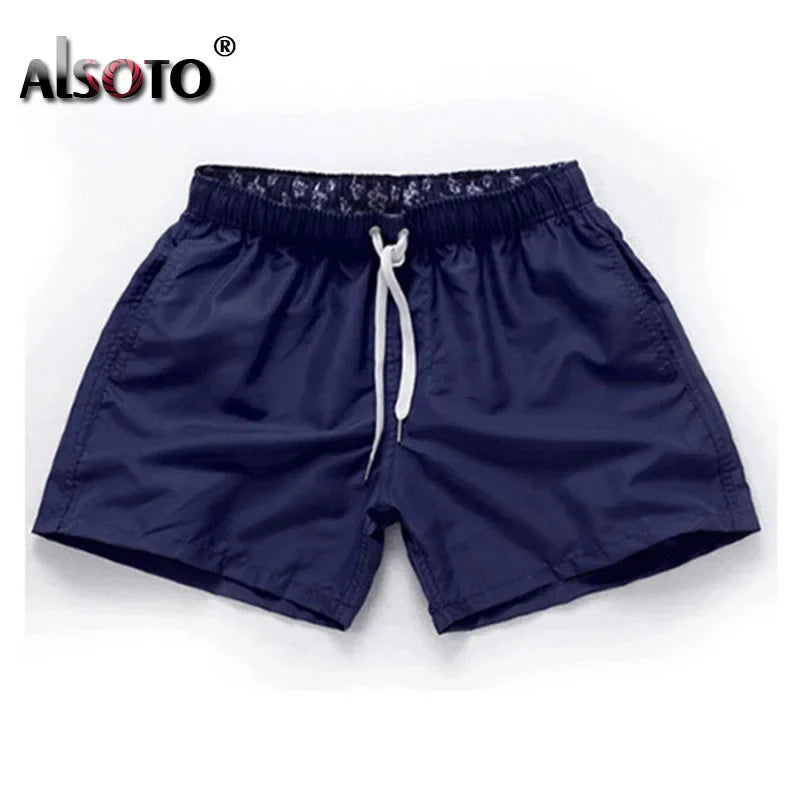 Swimsuit Beach Quick Drying Trunks For Men Swimwear Sunga Boxer Briefs Zwembroek Heren Mayo Board Shorts Fast Dry Trunks