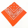 12pcs Polyester Cotton Cashew Flower Hip-hop Bandanas For Women Pocket Square Head Neck Scarf Wristband Handkerchief Men