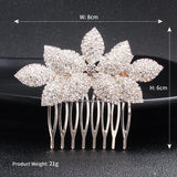 Miallo Full Austrian Crystal Hair Combs Fashion Wedding Hair Jewelry Women Hair Clips Bridal Hairpins Hairstylist Designer