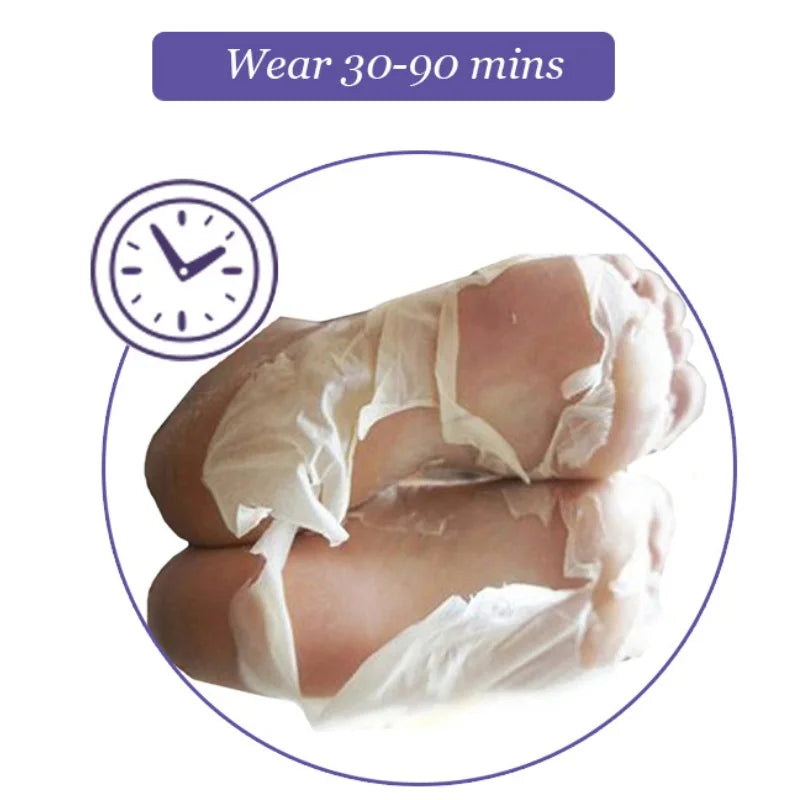 1 Pair Baby Feet Exfoliating Foot Mask Skin Peeling Dead Skin Feet Mask Socks Soak Socks for Pedicure Socks Foot Cream for Heels