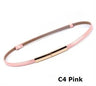 KYLIE PINK 2020 New Fashion Leather Belts for Women Girls Party Dress Belts Metal Ally Buckle Waistband