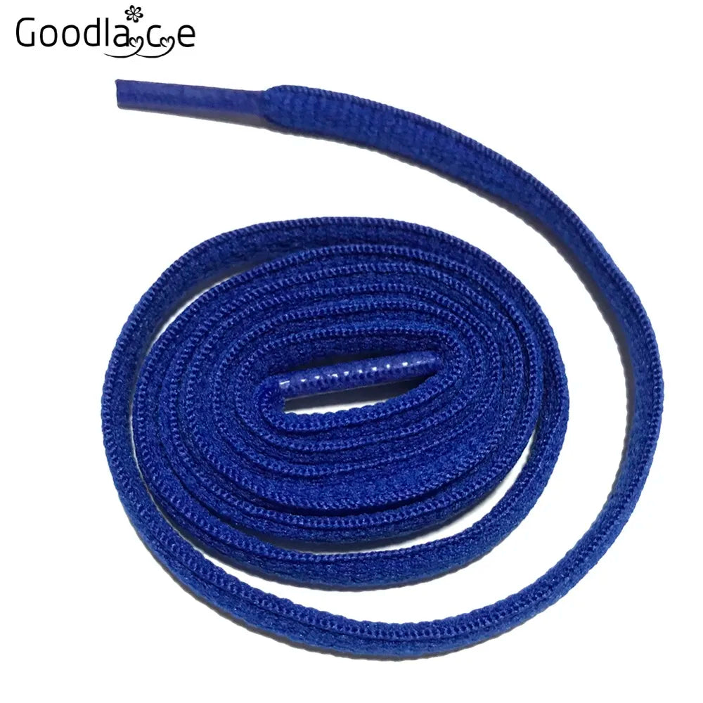 Wholesale 50 Pairs of Oval Flat Shoelaces Shoe Ropes Polyester Shoe Lace For Sneakers 80cm/100cm/120cm/140cm/160cm