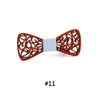 New arrival Fashion Apparel Accessories Ties Boys Wooden Bow ties Kids Children Bowties Butterfly Cravat Wood tie