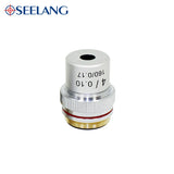 OSEELANG Microscope Objective Lens 4X 10X 40X 100X 195 Achromatic Objective Biological Microscope parts accessories