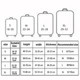 Travel Accessories suitcase cover Animal pattern Luggage Protective Cover Cartoon Elastic Dust Bag Case For 18-32 inch Zipper