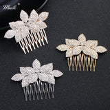 Miallo Full Austrian Crystal Hair Combs Fashion Wedding Hair Jewelry Women Hair Clips Bridal Hairpins Hairstylist Designer