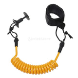 1Pcs TPU Bodyboard Coiled Wrist Leash Surf Board Coiled Cord 5FT/4FT 7MM for Diving Water Sports Surfing Accessories