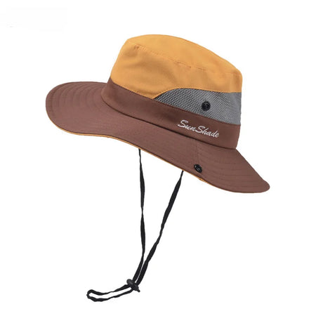 Parent-child Unisex Summer Foldable Sun Fisherman Hat Men Women Wide Brim Casual Travel Beach Sunscreen UV Protection Cap V14