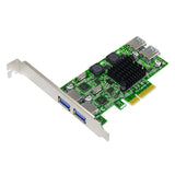 NEW Add On Cards PCIE USB 3.0 Card PCI-E/PCI Express USB 3.0 Controller + 5.25 USB 3.0 Front Panel PC Computer Components