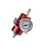 RASTP-High Quality 0-140 PSI Adjustable Fuel Pressure Regulator/FPR Gauge For BMW E39 5 Series Facelift 2000-2003 RS-FRG001