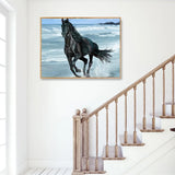 MTEN Diamond Painting Horse Full Square Diamond Embroidery Animals Picture 5D Diy Mosaic Rhinestone Home Decoration