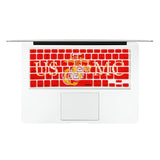 XSKN USMC Marine Flag Silicone Keyboard Cover Skin for Apple 2015 and Earlier Released Macbook Air Pro 13 15 17 Inch US version