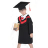 Bazzery Children's performance clothing Academic dress gown Unisex Kindergarten Dr. cloth graduated Bachelor suits Dr. cap