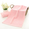 10 Pcs/Set Bamboo Fiber Face Towel 25x50cm Soft Children Hand Towel for Home Kitchen Bathroom Quick-Dry Handkerchief Bath Towels