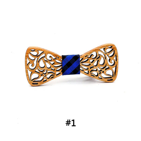 New arrival Fashion Apparel Accessories Ties Boys Wooden Bow ties Kids Children Bowties Butterfly Cravat Wood tie