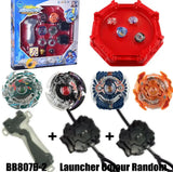 B-X TOUPIE BURST BEYBLADE 4pcs/Set Spinning Top 4D Set Arena Metal Fight Battle Fusion Classic Toys With For Kid