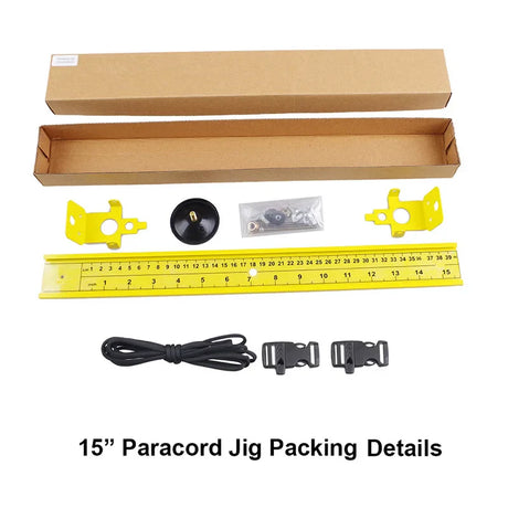 550 Paracord Jig Bracelet Maker Paracord Tool Kit Adjustable Aluminum Weaving DIY Craft Jig  2" to 47"