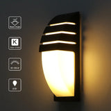 12W Waterproof LED Porch Lights Outdoor Wall Lamp for Garden Corridor Balcony Lighting Decoration AC85-265V