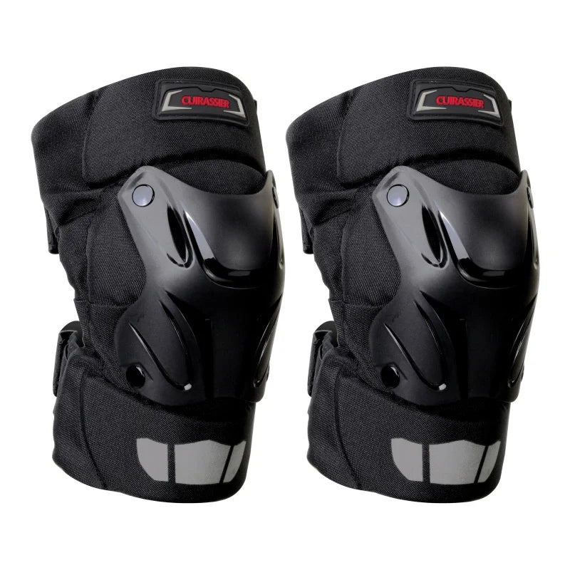 Cuirassier K01-3 Motorcycle Knee Pads Set Knee Protector Moto MX MTB Motocross Protective Gear Knee Guards Kneepad Protection