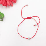 Red String Bracelet Meaning With Zircon 925 Sterling Silver Rope Bracelet Lucky Red Thread Bracelets For Women Jewelry