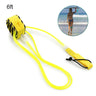 6ft Paddle Leash Surf Leash Surfboard Leash Smooth Steel Swivel Surfing Leg Rope Smooth Steel Paddle board Leash 6FT