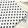 100% Cotton Twill Textile BLACK RED GRAY Polka Dots Check Fabrics for DIY Crib Bedding Cushion Apparel Craft Handwork Home Decor