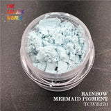 TCT-088 Mermaid  Rainbow Pigment Mirror Pigment Chrome Aurora Chameleon For Nail Art Decorations Makeup Facepaint Manual DIY