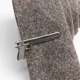 Mens Tool Box Luxury Cool Weapon Clamp Copper Stainless Metal Clip Sword Gun Anchor Tie Bar Male Necktie Clasp Gift Accessory