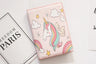 Cute Unicorn Girls Travel Abroad Passport Protection Set Waterproof  Passport Holder Card Wallet