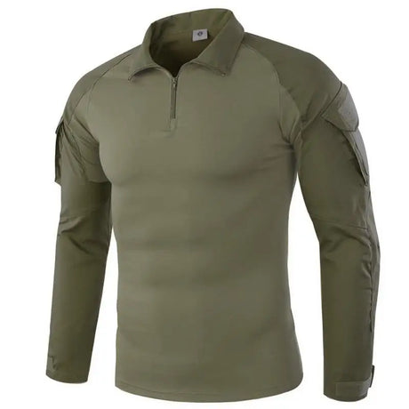 US Army Tactical Military Uniform Airsoft  Camouflage Combat-Proven Shirts Rapid Assault Long Sleeve Shirt Battle Strike