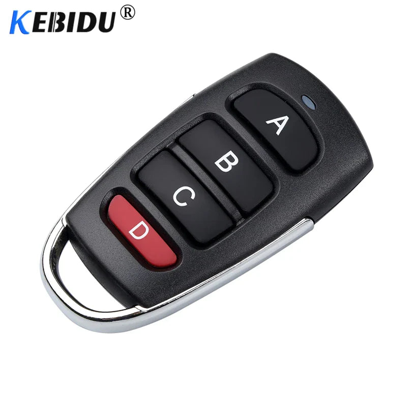 kebidumei 433mhz Universal Car Remote Control Key Smart Electric Garage Door Replacement Cloning Cloner