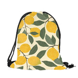 Simple Style Geometric Pattern Artistic Leaf Print Drawstring Bag Casual Practical Polyester String Backpack Outdoor Package