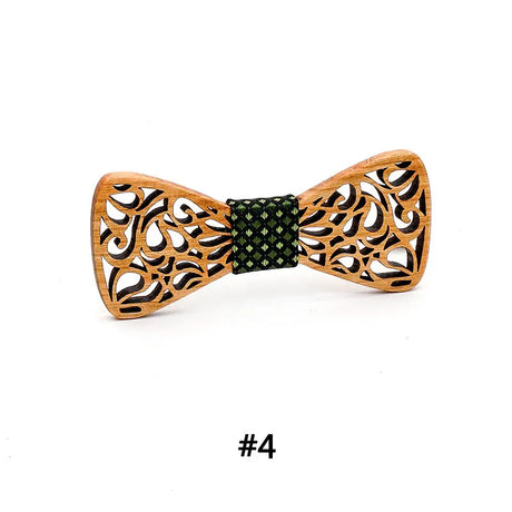 New arrival Fashion Apparel Accessories Ties Boys Wooden Bow ties Kids Children Bowties Butterfly Cravat Wood tie