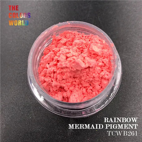 TCT-088 Mermaid  Rainbow Pigment Mirror Pigment Chrome Aurora Chameleon For Nail Art Decorations Makeup Facepaint Manual DIY