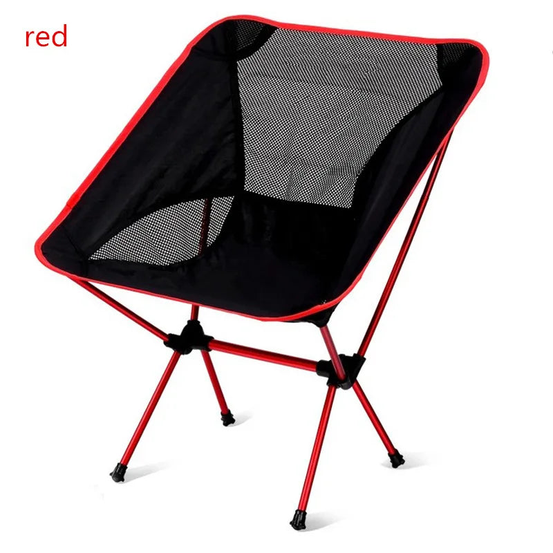 Lightweight Compact Folding Camping Backpack Chairs, Portable Foldable Chair for Outdoor, Beach, Fishing, Hiking, Picnic, Travel