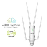 Wavlink High Power AC1200/600/300 Outdoor Wireless WiFi Repeater AP/WiFi Router Dual Dand 2.4G+5Ghz Long Range Extender POE