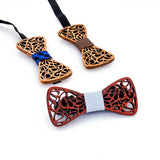 New arrival Fashion Apparel Accessories Ties Boys Wooden Bow ties Kids Children Bowties Butterfly Cravat Wood tie