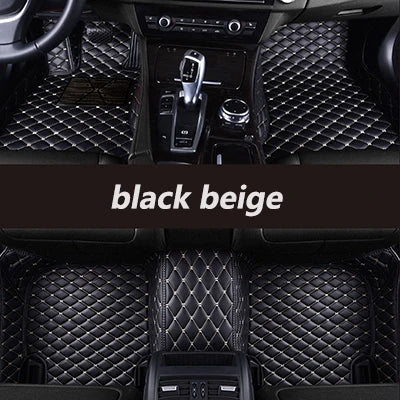 HeXinYan Custom Car Floor Mats for Mercedes Benz all models E C SLK G GLS GLC GLA GLE GL CLA ML GLK CLS S R A B CLK vito viano