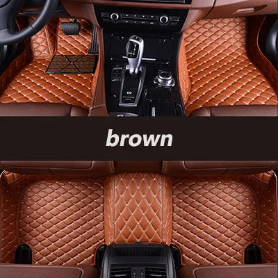 HeXinYan Custom Car Floor Mats for Mercedes Benz all models E C SLK G GLS GLC GLA GLE GL CLA ML GLK CLS S R A B CLK vito viano