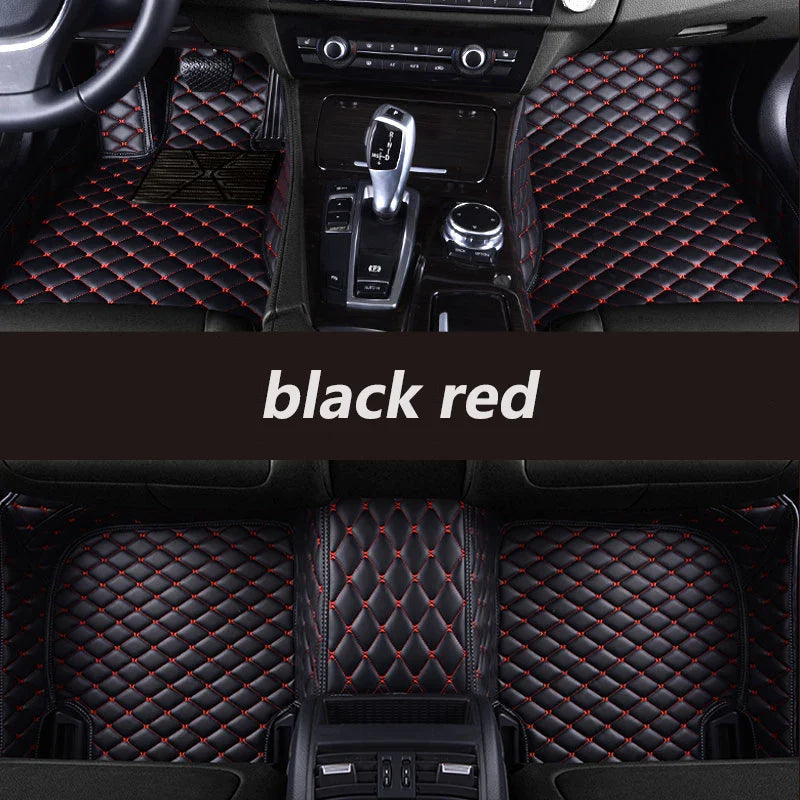 HeXinYan Custom Car Floor Mats for Mercedes Benz all models E C SLK G GLS GLC GLA GLE GL CLA ML GLK CLS S R A B CLK vito viano