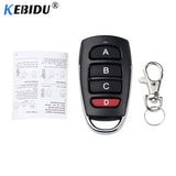 kebidumei 433mhz Universal Car Remote Control Key Smart Electric Garage Door Replacement Cloning Cloner